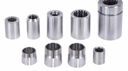 Spline couplin, sleeve and imppler